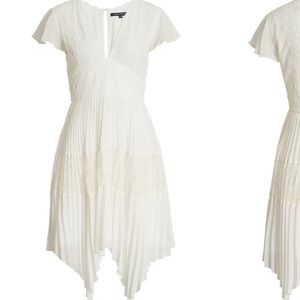 French Connection Bikita Lace Handkerchief Dress